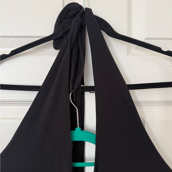 Old Navy Black Halter Jumpsuit - Picture 2 of 8